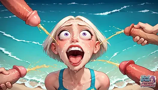 Fışkırtmalı penisler ve uzaylı kremi: mind break plaj orgazmı