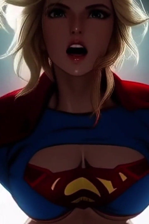Süper kız grup seks yapıyor ve kryptonite ile sikiliyor