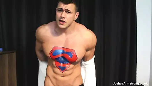 Süpermen zincirler içinde masturbasyon yapmak için yapılmış