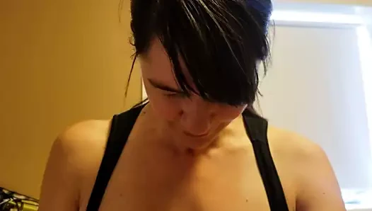 karısı mastürbasyon ile titreşen yumurta