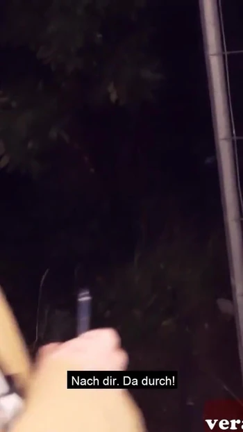 Захватывающий момент из "Уличный трах - худенькую немецкую девушку сняли"