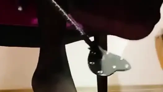Seksi çoraplı ateşli bacaklar amcığım ve benim