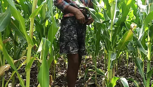 Makka ki khet me yenge ko choda, Hintli seks videoları