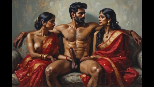 Hintli köylü kız üvey babasıyla ilk kez ağrılı seks yapıyor