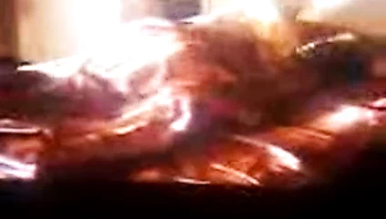 Yatakta seksi sıcak seks