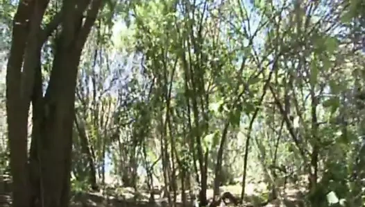 karısı yaralamak içinde orman ve var fucked tarafından yararlı siyah adam