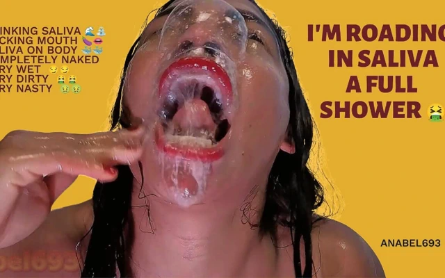 Tükürükte Dolup Dalıyorum Tam Bir Duş