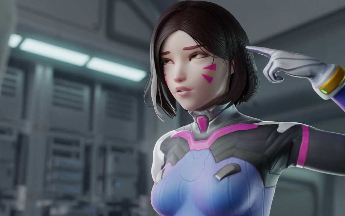 D.va - pop star sözleşmesi büyük zenci yarağı 3 boyutlu overwatch porno