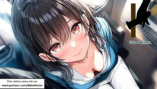 İspanyol hentai 31 talimatı - yaramaz japon trende sana mastürbasyon yapıyor.