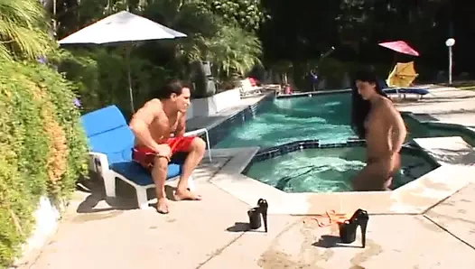 İnanılmaz tatlı lopez ile anal seks.