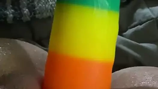 gökkuşağı ile oynamak