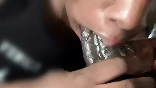 abanoz seviyor için sigara ve emmek benim dick