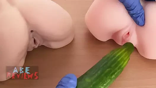 iki pussies bir salatalık