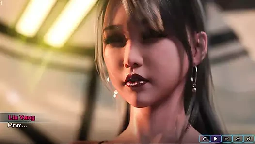 Gelecek nasıl düzeltilir #16 - Jackson ve Liu Yang birbirlerinin tadını çıkarıyor ve Liu Yang sikiliyor