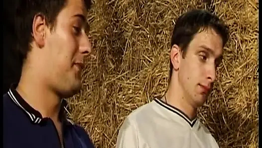 Sarışın Alman genç kız klasik iki kadın bir erkek üçlü grup seks yaş boşluğunda paylaşılıyor