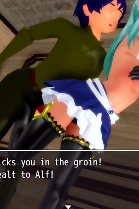 Kız kahraman 2 luciana castle'ı dövüyor