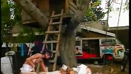 Tavşan luv lezbiyen sahne ile iki muhteşem kızlar