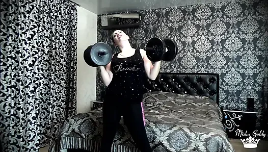 Son ağırlık kaldırma mücadelemi dövüyorum! Egzersiz başına 50'den fazla kez