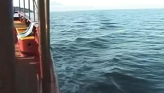 Tutku yelkencilik ve çok fazla seks eğlencesi