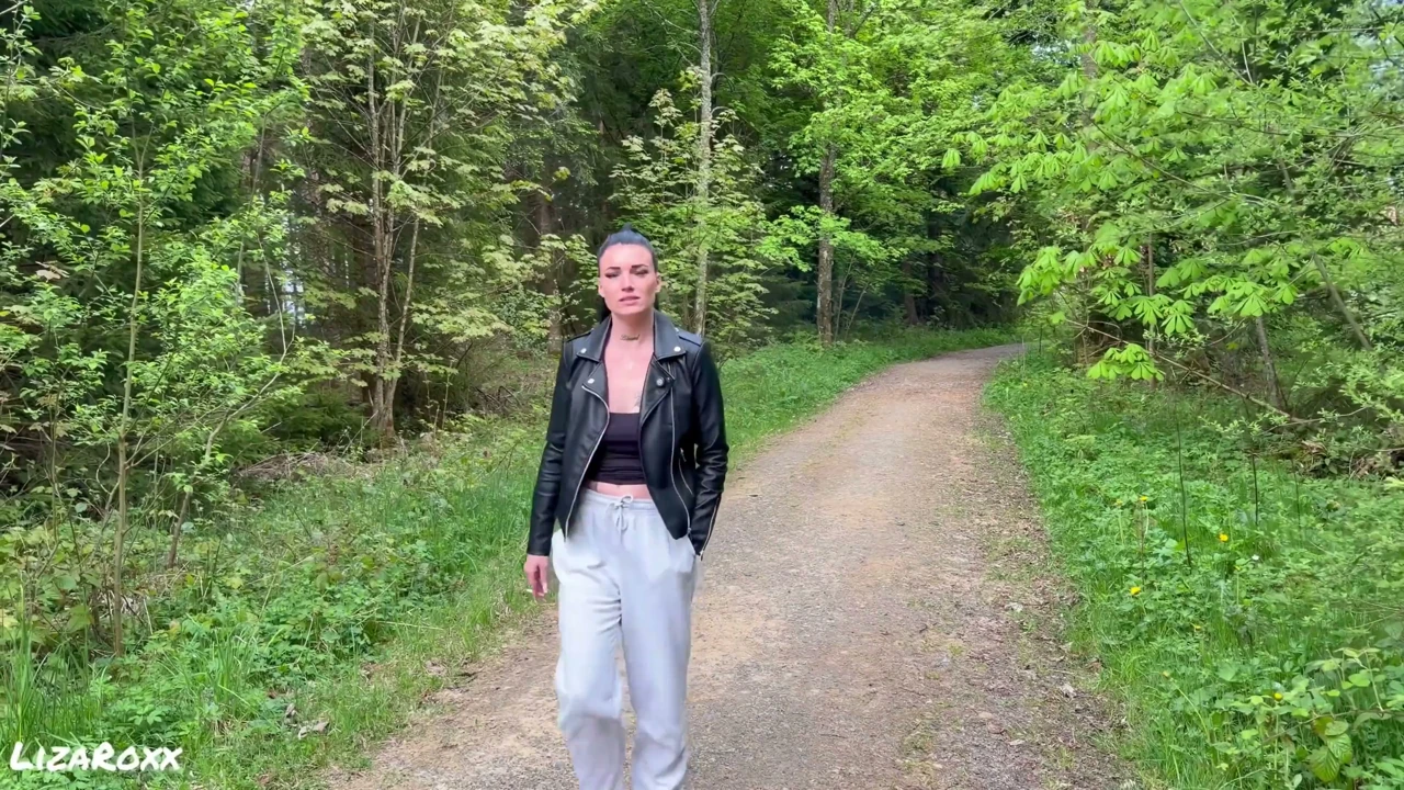 Hot Stable Worker Took Me Into the Forest… Risky Smoking Deepthroat POV