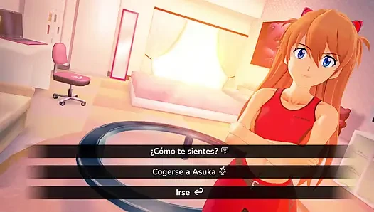 Hentai fantezim - Asuka Evangelion'un sıkı götünü sikiyorum