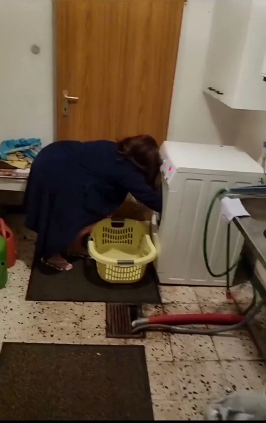 Çamaşır odası pususu