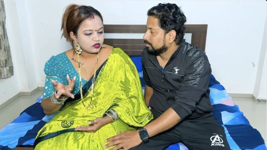 Karısı üzgün olduğu için kocası her zaman meşguldü.