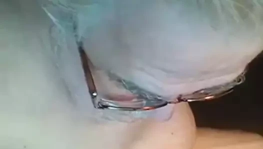 Dede kamerada boşalıyor