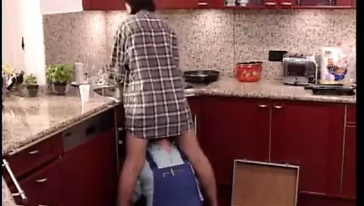 Karısı onu kedi yeme tesisatçı ile boynuzluyor