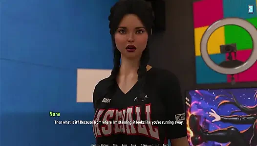 Üniversite günleri 24 Amelia üvey erkek kardeşi yakınken onu risk almayı seviyor