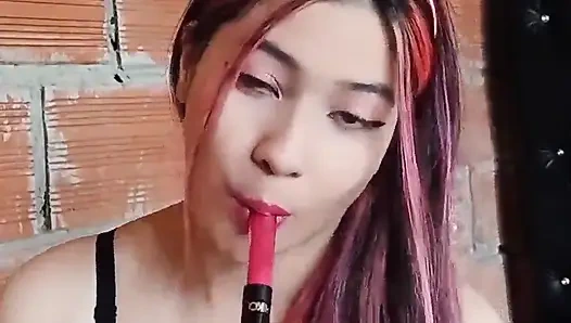 Genç Kolombiyalı kız