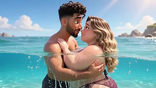 "Curvy Girl Flew For Holiday Sex - She Promised To Return" "Short Film