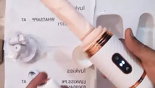 Elbise içinde yarak masajı