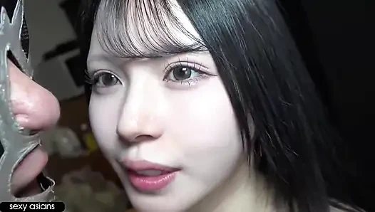 Sevimli beyaz gyaru sürprizi. Vahşi bir gece asla unutamayacağım bir rüyaya dönüştü