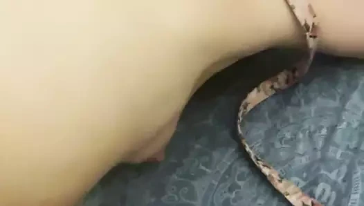 Köle karısının anal cezası – oynuyor ve acı içinde sikiliyor