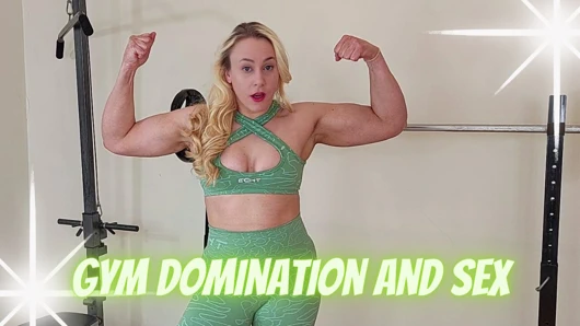 Spor salonu hakimiyet ve seks muscle milf michellexm