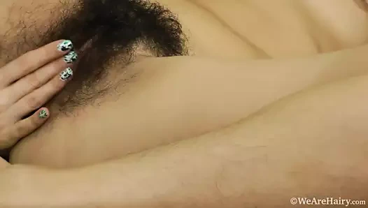 Sevimli kıllı lanka egzersiz yapıyor