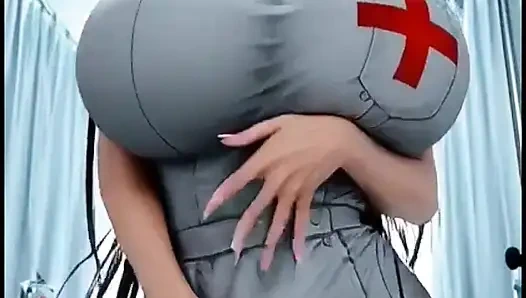 Ateşli hemşire dansı (ai animasyonu)