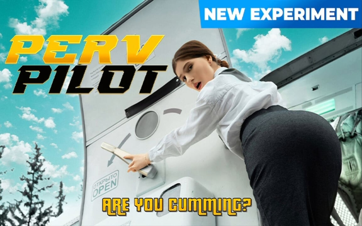 Hevesli uçuş görevlisi Hot Pearl sapık pilotla çok uygulamalı bir röportaj yapıyor