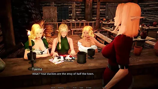 Yarıkta bir ev v0.5.5r2 - sıcak elfin yanında uyanmak (1)