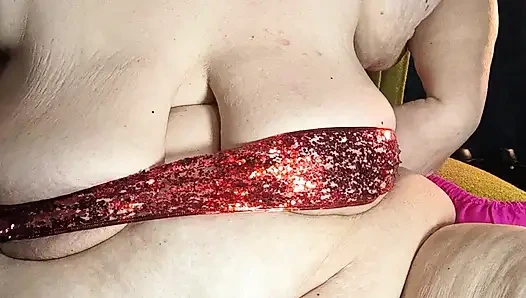 Banging Granny Never Felt so Fun When You Brought Your Friend Over He Sneaks in Granny's Room for Some Hot Cumfun