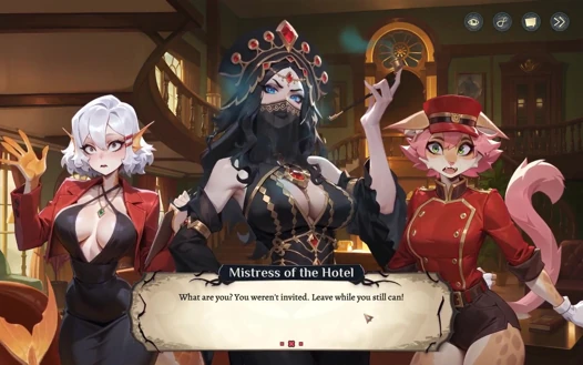 Otel hikayeleri ürkütücü hentai oyunu ep.6 kadın egemenliği hayaleti dölleme!