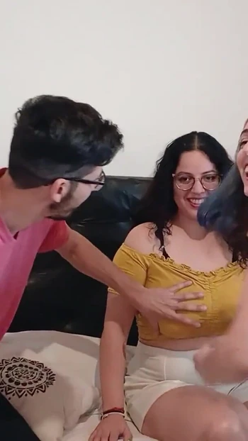 Epic moment from "Swinger Foursome 2 cousins share their boyfriends Feat nenamalaatr babyluna939 bigkamotex Part 2"