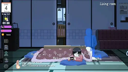 Hentai oyunu - büyük memeli büyük göğüsler ve kalın götlü hatun kışın sert seks sahnesi