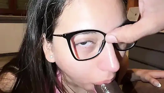 NoGagLola AMATEUR SLOPPY DEEPTHROAT AND DOGGYSTYLE