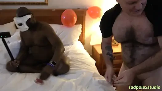 Anastasia Rose Ballon Трахает В Гэнгбэнге С Анальным Кримпаем, Часть 1
