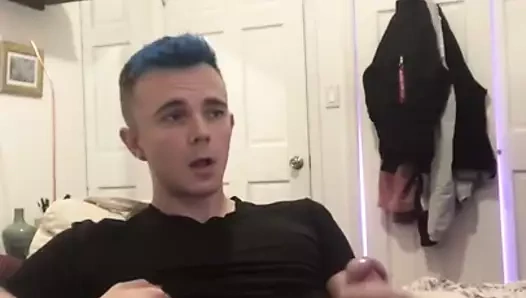 Sam bridle jerks and sprays himselfe