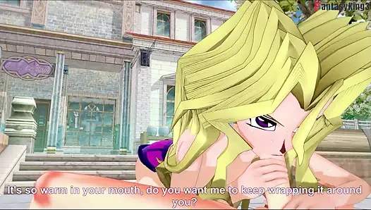 Mai Valentine ateşli ahegao seks - yu gi oh