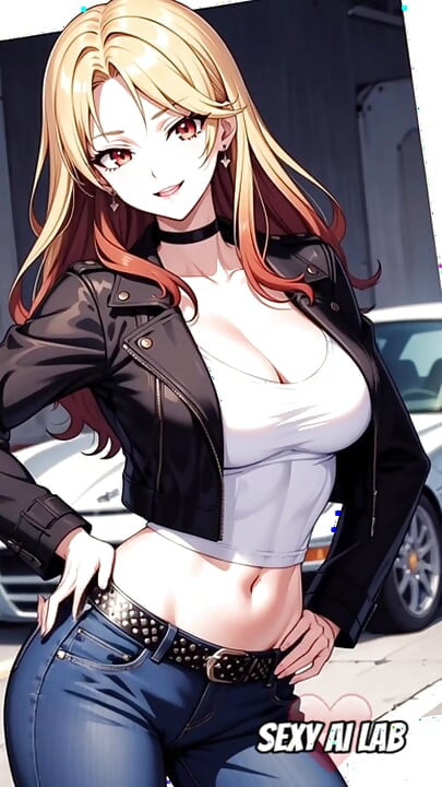 Seksi anime vixens ve yüksek oktanlı binişler derlemesi