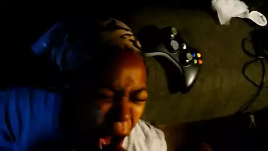 Kiracı ağzına atmama izin verdi